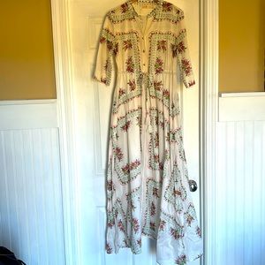 Tory Burch Floral Maxi Dress